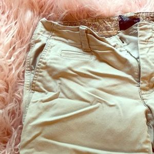 Flare khaki pants from American Eagle